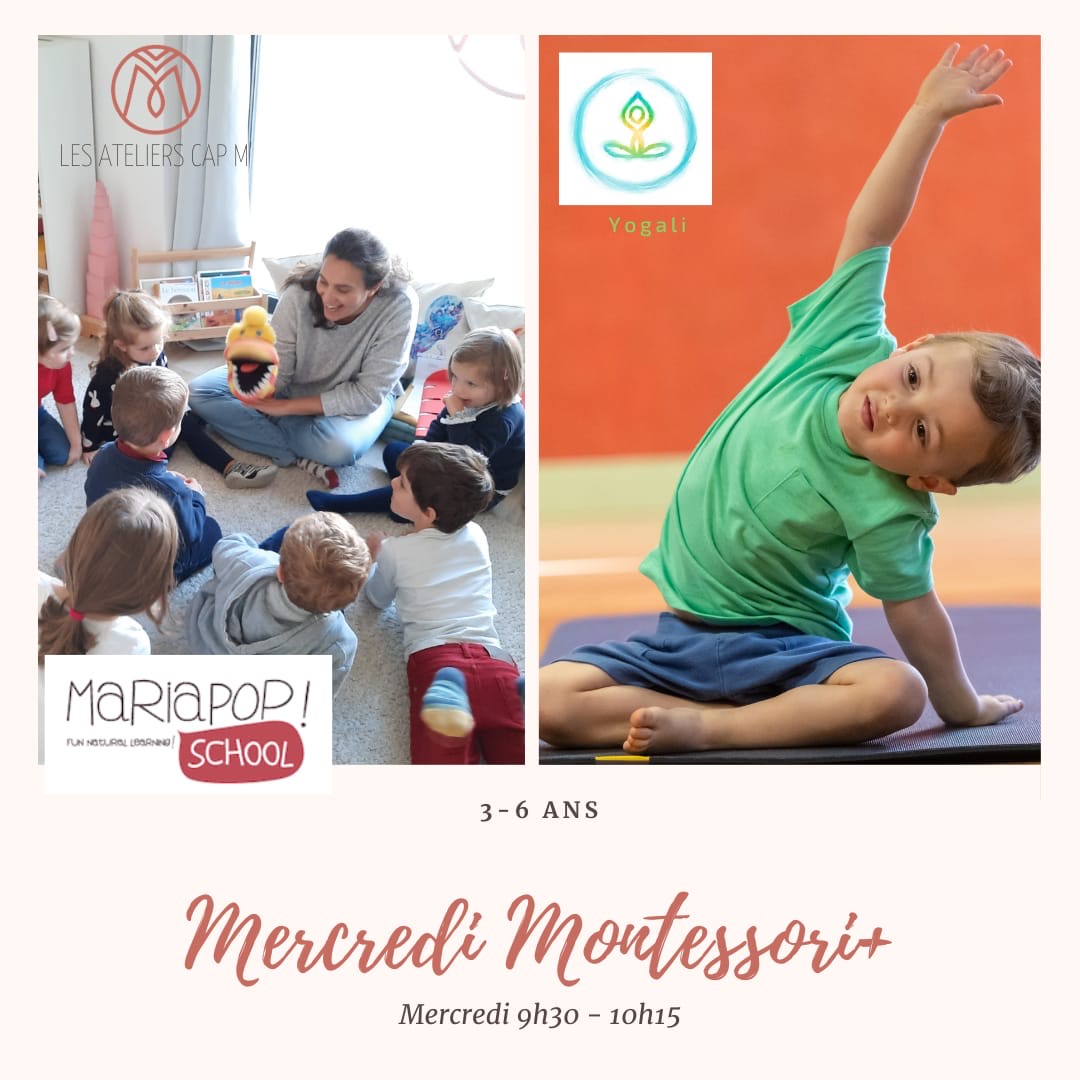 Atelier Montessori de 3 à 6 ans